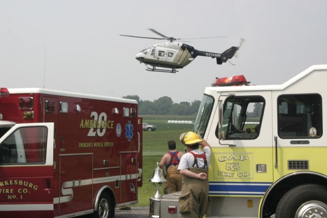 Lifenet Helicopter Landing.